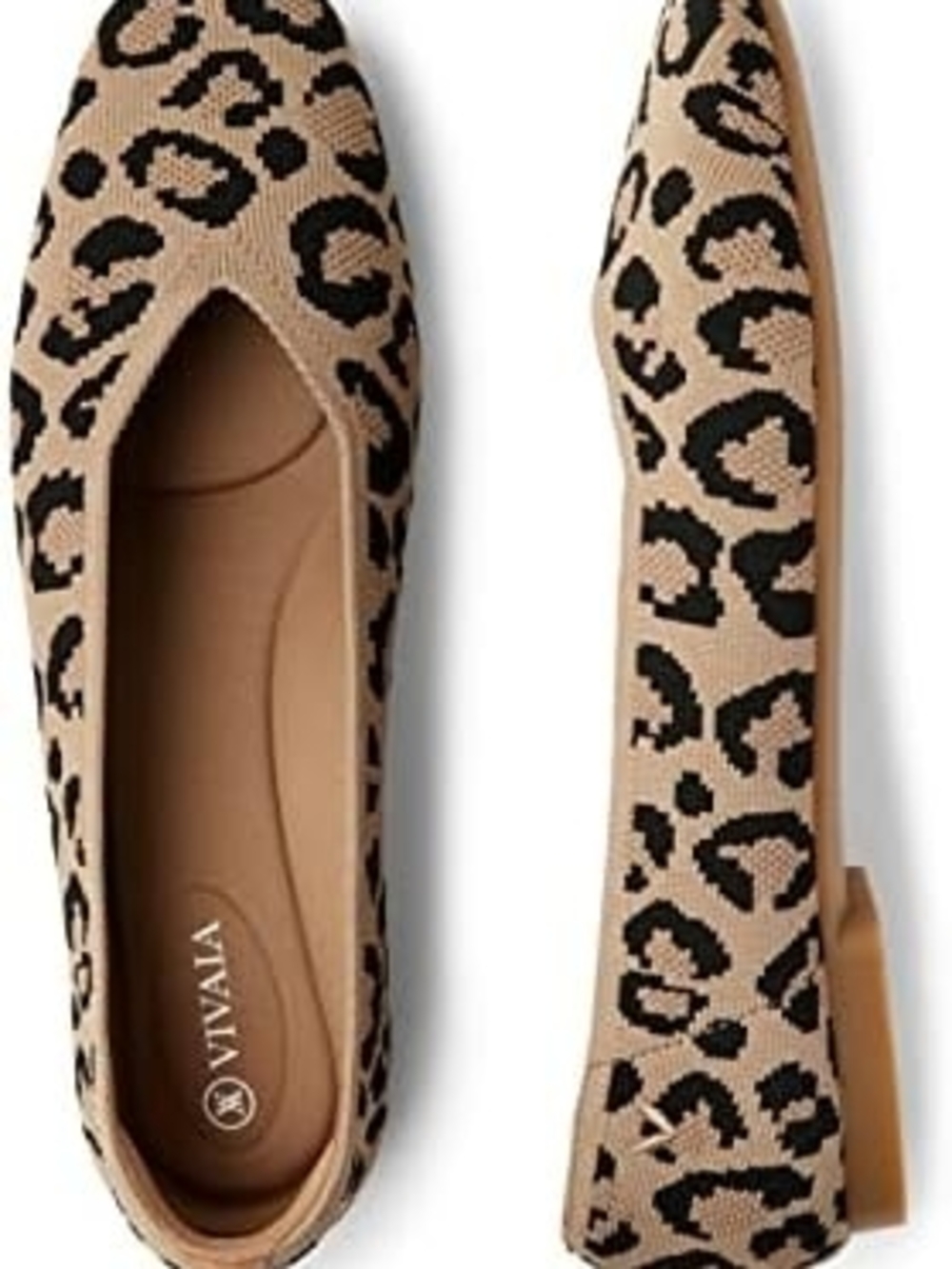 Vivaia Margot 2.0 Square Toe Ballet Flat Size 38/7.5